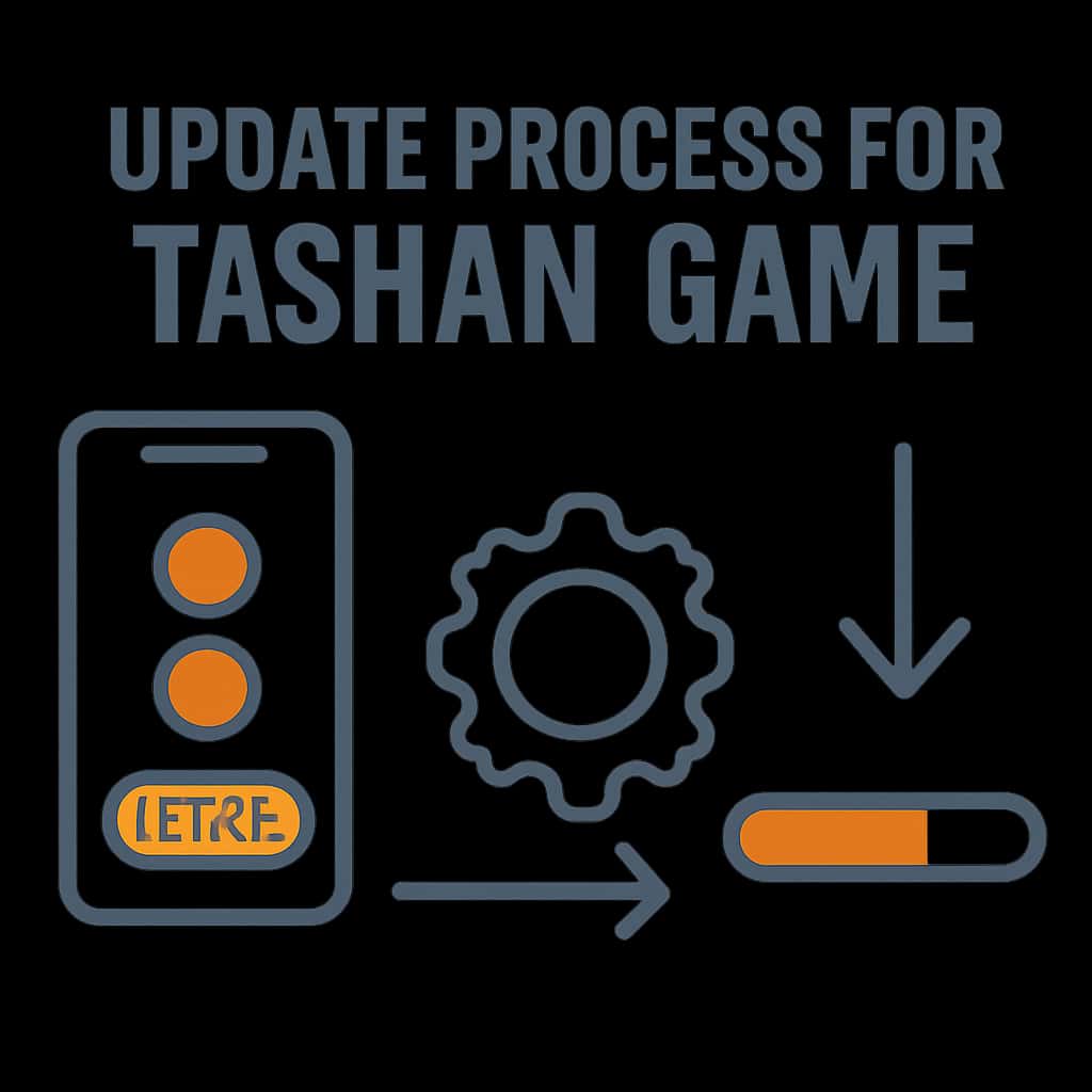 Diagram illustrating the update process for Tashan Game